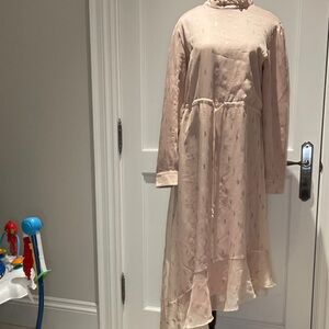 Kathie K Light Pink Tie Waist  Dress 👵MT